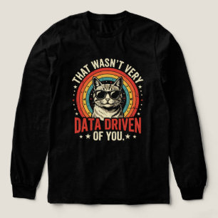 Lustiges Zitat eines Datenanalysten, das nicht seh Tri-Blend Shirt