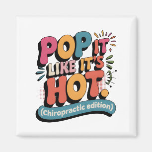 Lustiges Zitat für Chiropraktik-Liebhaber der Wirb Magnet