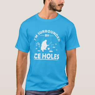 Lustiges Zitat zum Eisfischen T-Shirt