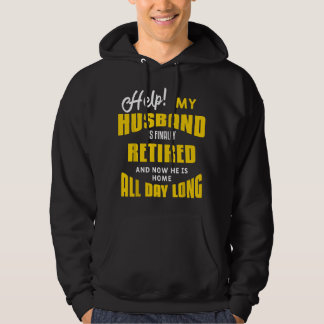 Lustiges Zitat zum Ruhestand des Ehemanns für die Hoodie