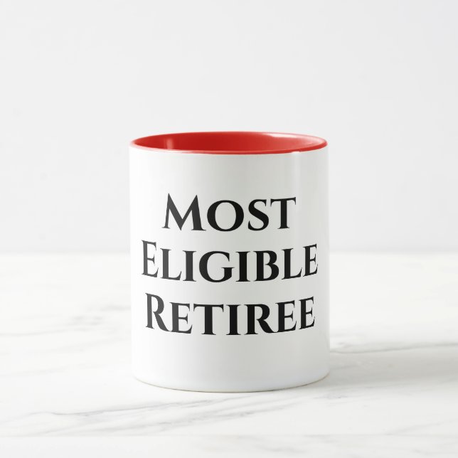Lustiges Zitat zum Thema "Rentenerwerb" - die meis Tasse (Zentrum)
