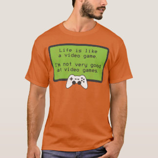 Lustiges Zitat zum veralteten Humor von Videospiel T-Shirt