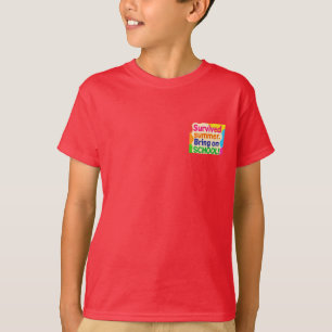 Lustiges Zurück zur Schule Kinder T-Shirt – "Überl