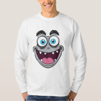 LustigesComicMonsterGesicht T-Shirt