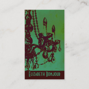 Lustre Glamor ~ Carte de visite