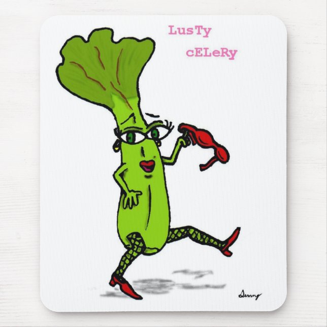 Lusty Celery Mousepad (Vorne)