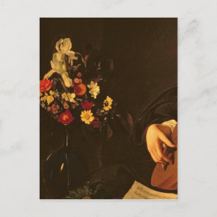 Lute Player, c.1595 Postkarte