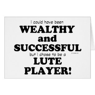 Lute riche et réussi