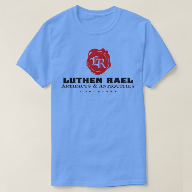 Luthen Rael Artifakte und Antiquitäten T-Shirt (Design vorne)