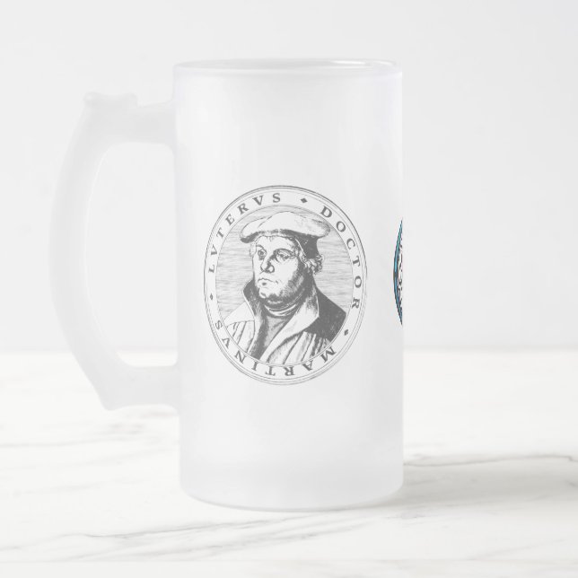 Luther a givré la tasse de bière (Gauche)