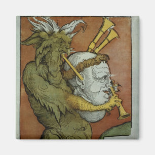 Luther als die Dudelsäcke des Teufels, c.1535 Magnet