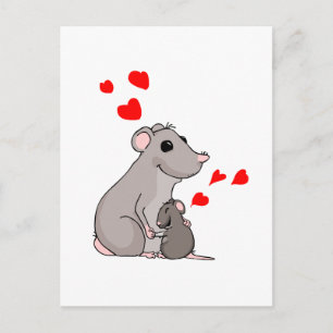 Luther Lieben seine Mama Postkarte