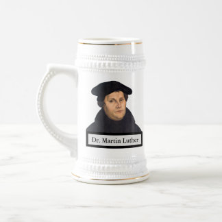 Luther Quote Beer Stein Bierglas