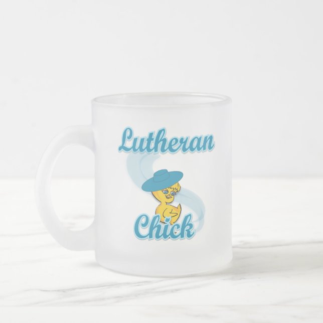 Lutheran Chick #3 Mattglastasse (Links)