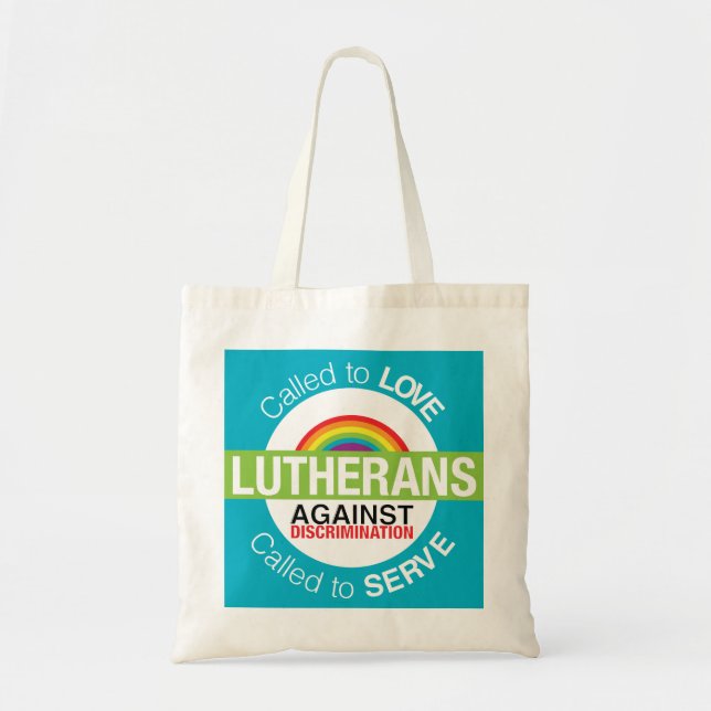 Lutherans Against Discrimination Tote Tragetasche (Vorne)