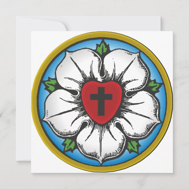 Lutherische Rose (Vorderseite)