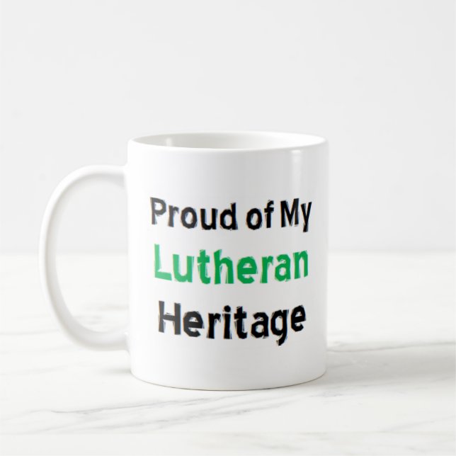 lutherisches Erbe Kaffeetasse (Links)