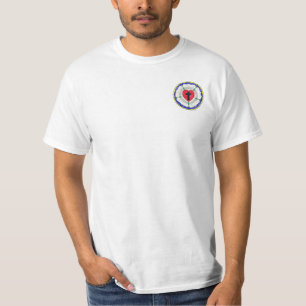 Lutherrose-Buntglasfenster T-Shirt