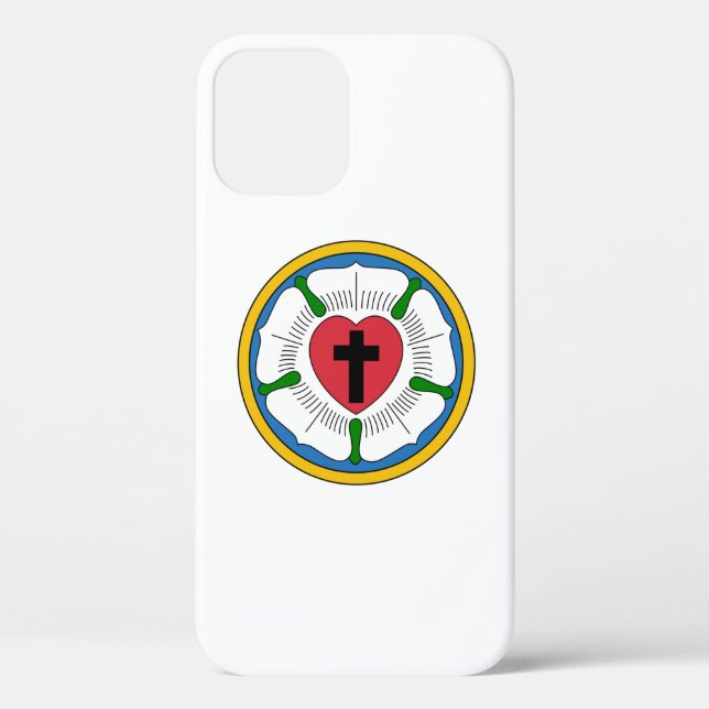 Lutherrose Luther Rose Lutheranism Martin Luther Case-Mate iPhone Hülle (Rückseite)