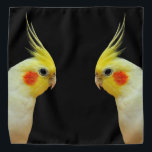 Lutino Cockatiel Halstuch<br><div class="desc">Lutino Cockatiel</div>