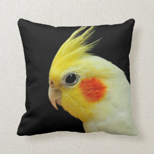 Lutino Cockatiel Kissen