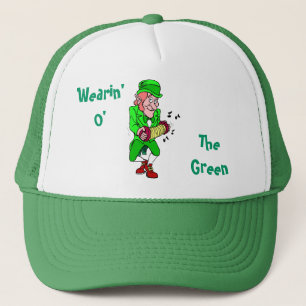 Lutins 'Wearin' O' The Green' Casquette St. Patty