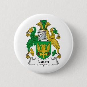 Luton-Familienwappen Button