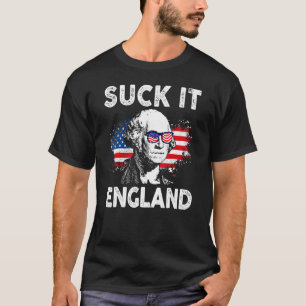 Lutsch Es England 4. Juli George Washington 177 T-Shirt