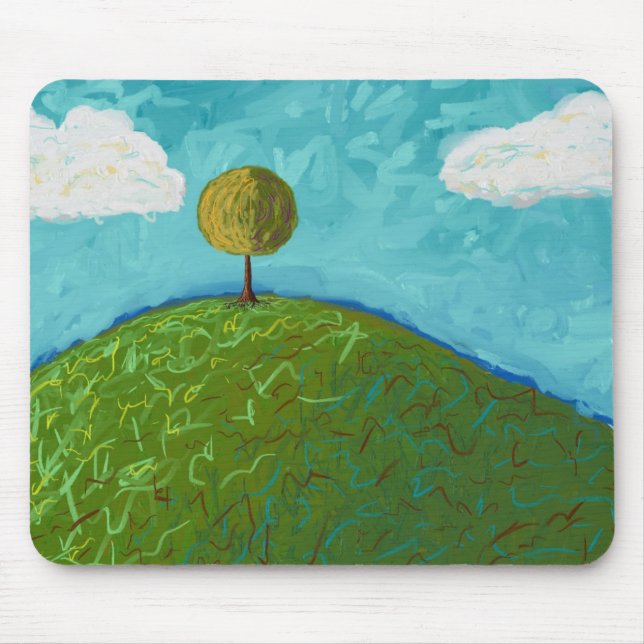 Lutscher-Baum Mousepad (Vorne)