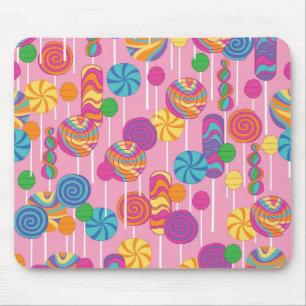 Lutscher-Süßigkeits-Muster Mousepad