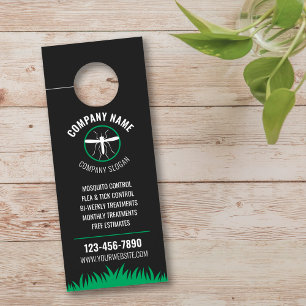 Lutte contre les moustiques Affichettes de porte L