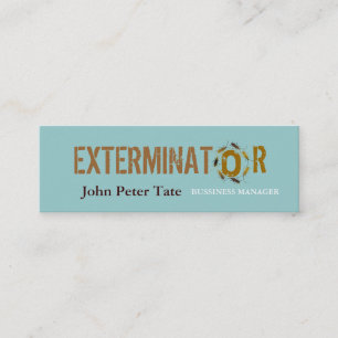 Lutte contre les parasites - carte de visite