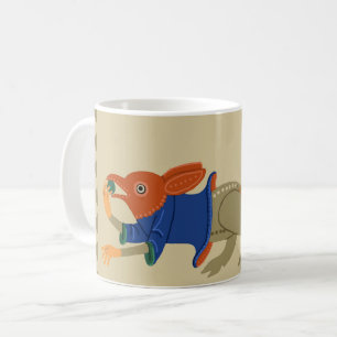 Luttrell Psalter Écureuil-Thé de café Mug