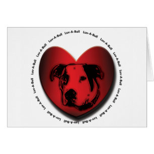 Luv-A-Bull American Bulldog Pit Bull Heart