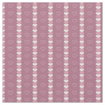 Luv bis Quilt (violette Herzen) Baumwolle (56") St
