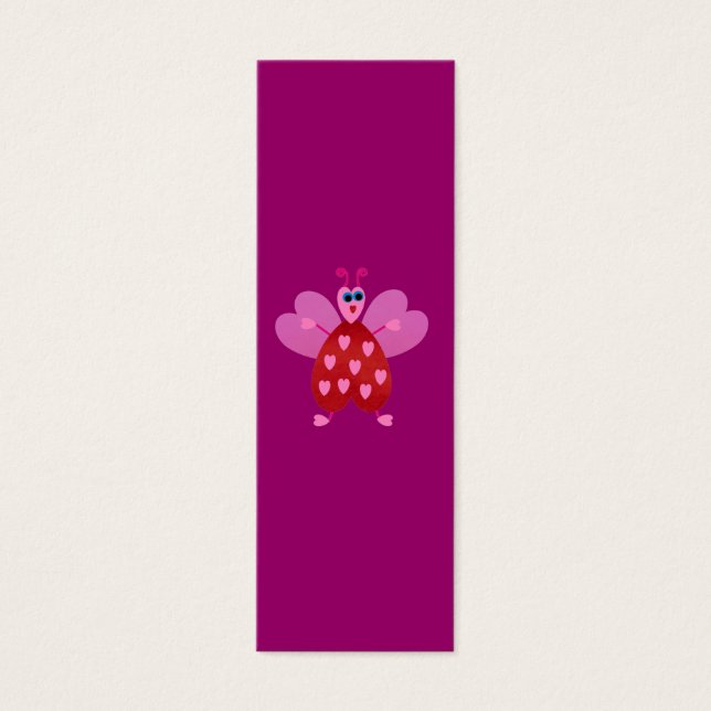 Luv Bug, Mini-Lesezeichen (Vorderseite)