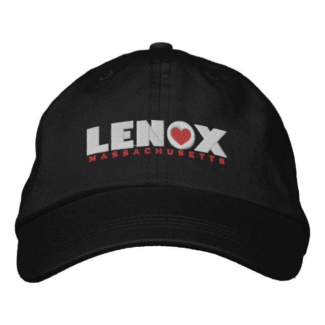 Luv Lenox bestickte Hülle Kappe (Vorderseite)