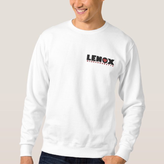 Luv Lenox© besticktes Sweatshirt (Vorderseite)