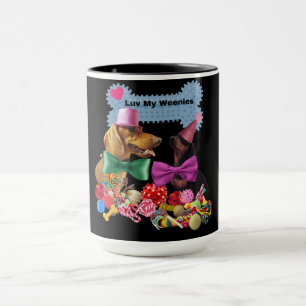 Luv My Weenies Coffee Tasse