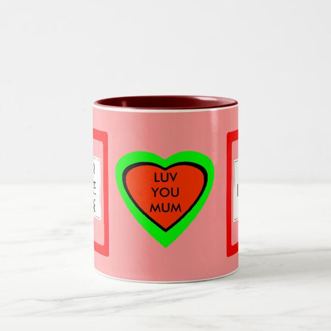 LUV SIE MAMA ZWEIFARBIGE TASSE (Mittel)