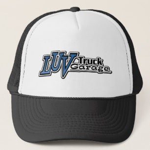 Luv Truck Garage Logo Trucker Hat Truckerkappe