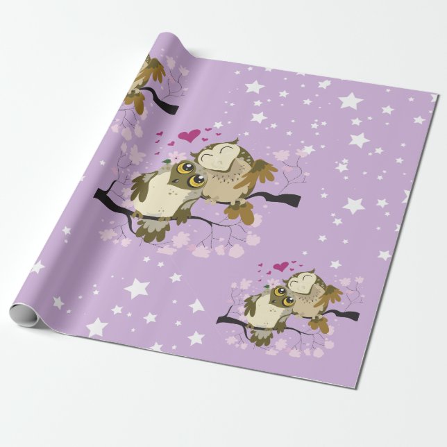Luv-Uhus Geschenkpapier (Ungerollt)