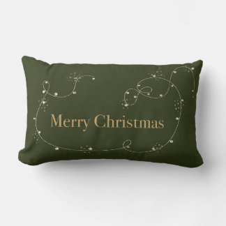 Lux Christmas Sleigh Ried Lights Lendenkissen