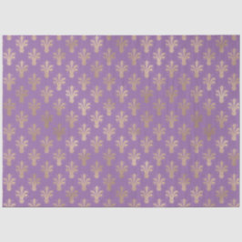 Lux Gold Lilie und Amethyst Seidenpapier