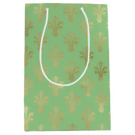 Lux Gold Lilie und Green Ash Mittlere Geschenktüte