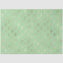Lux Gold Lilie und Green Ash Seidenpapier