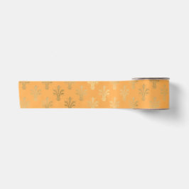 Lux Gold Lilie und Marigold Satinband