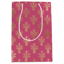 Lux Gold Lilie und Raspberry Sorbet Mittlere Geschenktüte