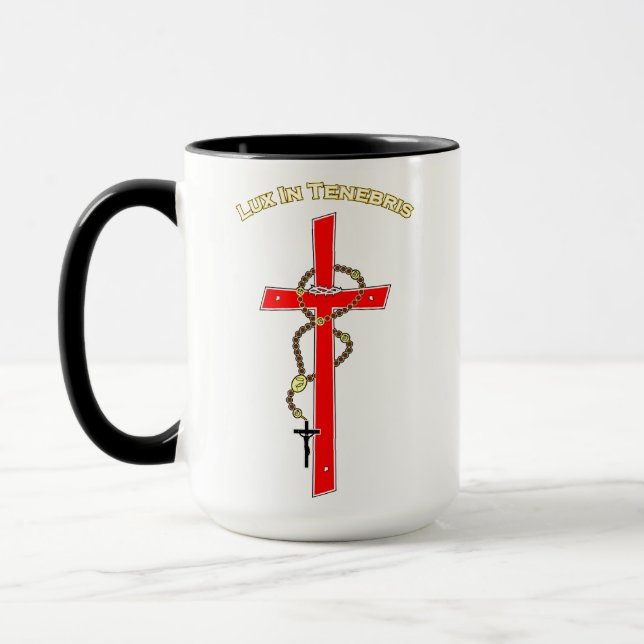 Lux in Tenebris -02 Tasse (Links)