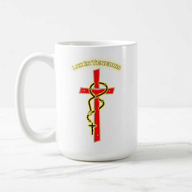 Lux in Tenebris - Rosary 01 Kaffeetasse (Links)